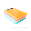 A4 Size PP Transparent File Folder Carrying Case